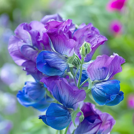 Lathyrus odoratus Spencer, roz magenta
