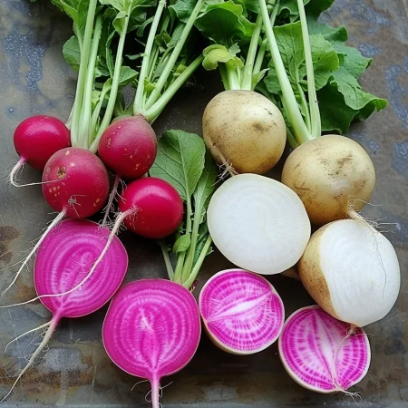 Ridichi japoneze Ostergros Roșii
